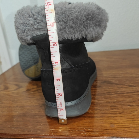 Ugg Roskoe Black Boots Mens 9.5 Snow Boots - Picture 11 of 12